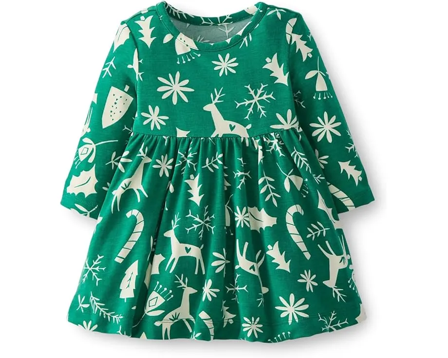 Детское платье HannaSoft с длинными рукавами для активных игр