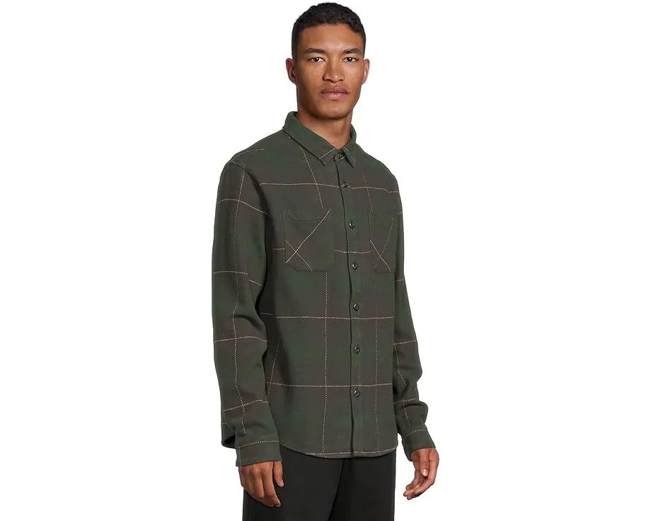 Рубашка Quiksilver Dna Flannel из мягкого хлопка