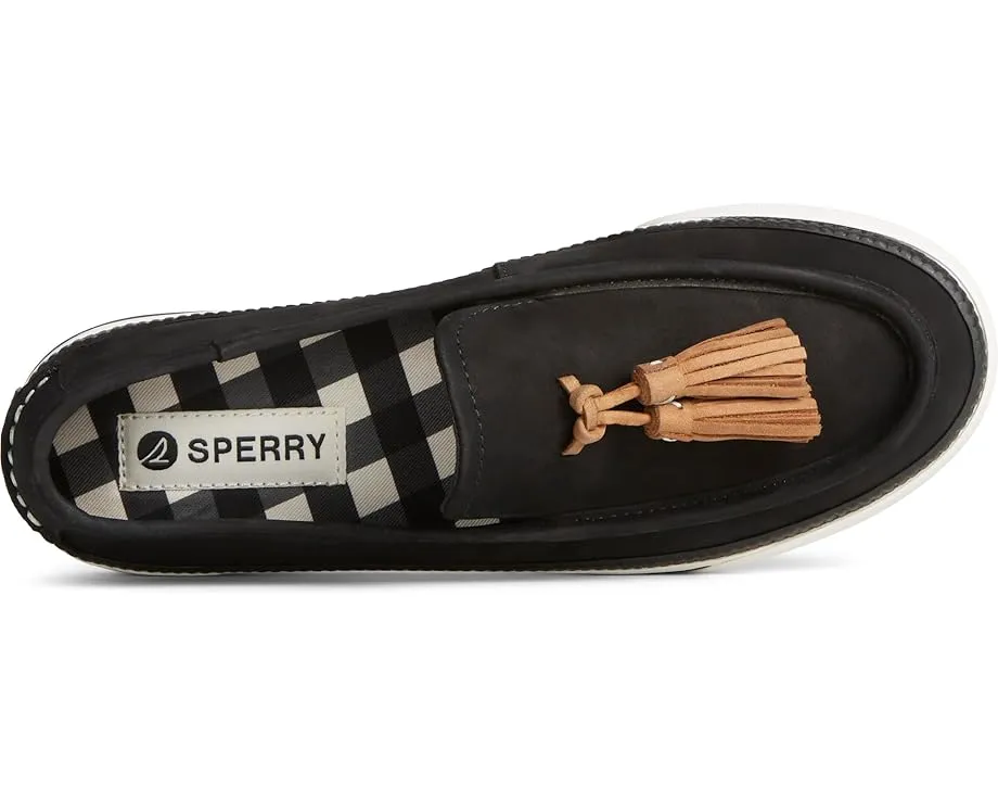Кроссовки-платформы Sperry Sea Sailor с кисточкой и стелькой в клетку