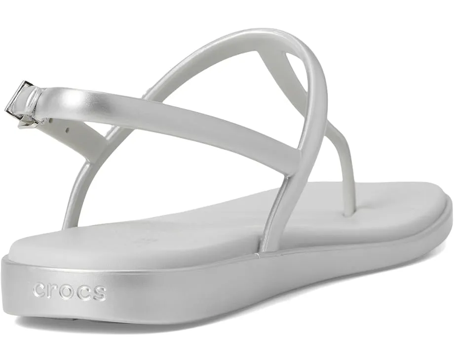 Шлепанцы Crocs Miami Thong Sandal с квадратным носком и гибким верхом