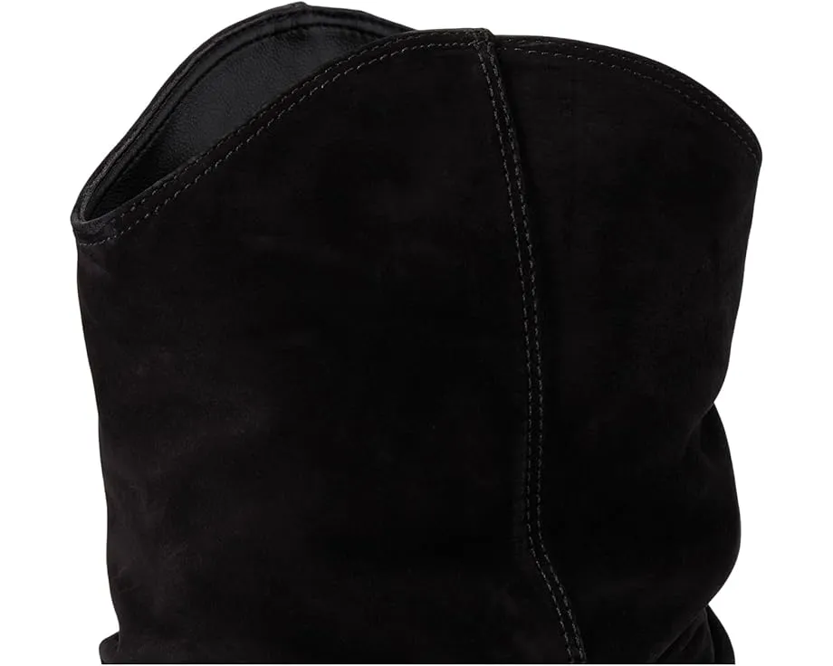 Ботинки Schutz Maryana Slouch из замши на шпильке