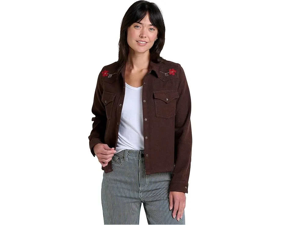 Рубашка Toad&Co Conifer Western в стиле вестерн с длинным рукавом