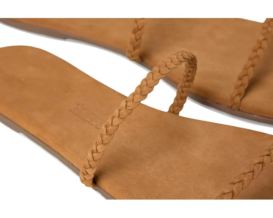 Сандалии TKEES Gemma Braid с плетеным ремешком из замши