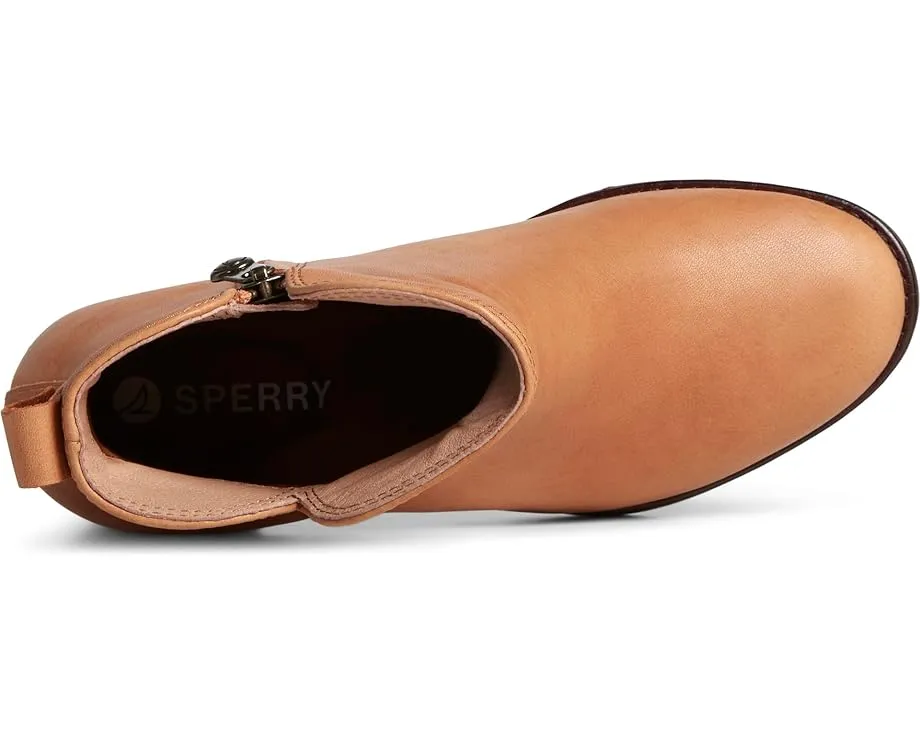 Ботинки Sperry Seaport Heel на каблуке с кожаным верхом