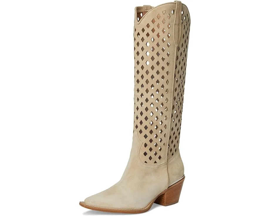 Ковбойские сапоги Diamonds Are Forever с вырезами и квадратным каблуком Free People