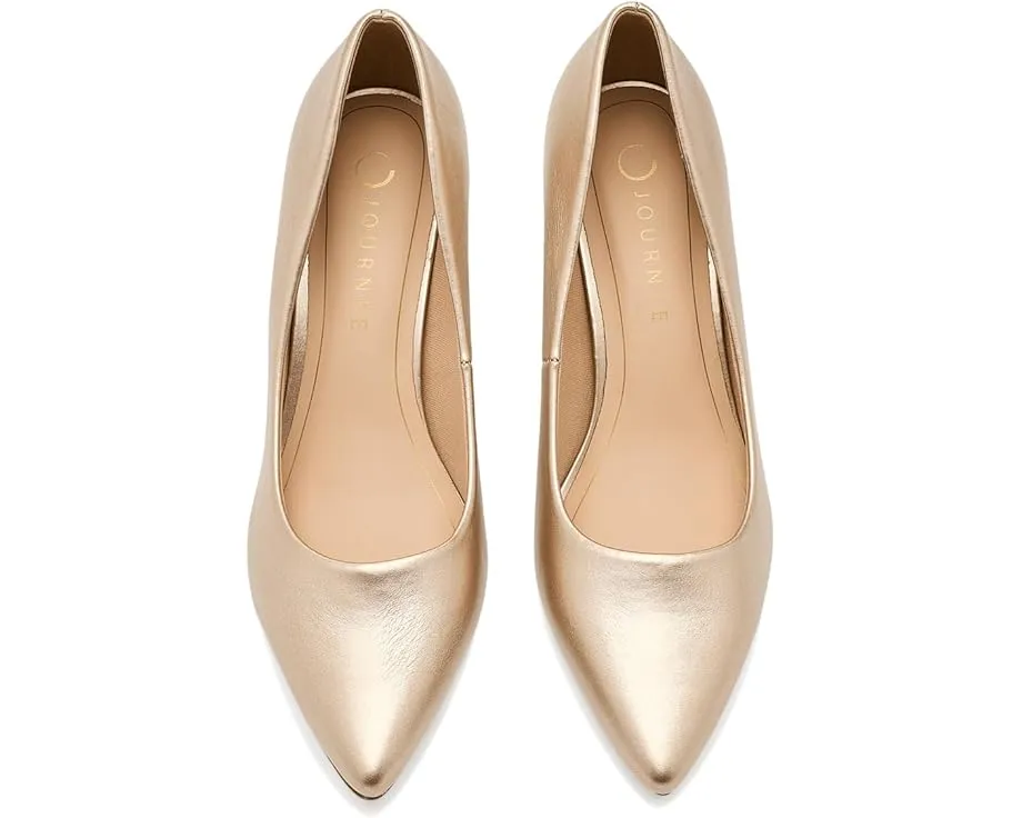 Туфли Journee Collection Scylee на шпильке с острым носком и слип-он дизайном