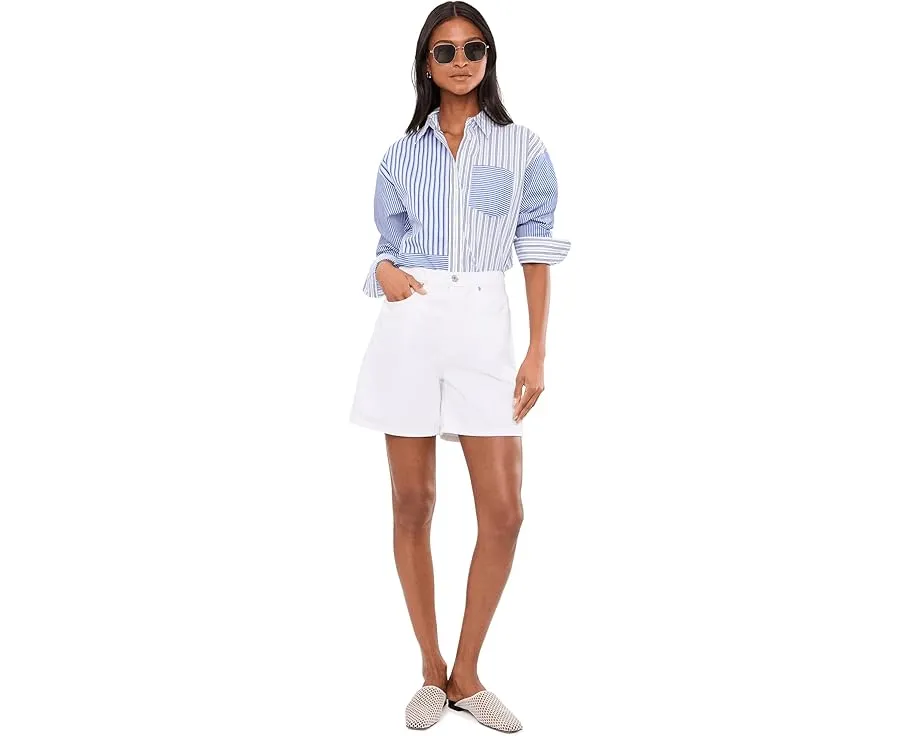 Свободная полосатая рубашка из бродклота Lauren Ralph Lauren