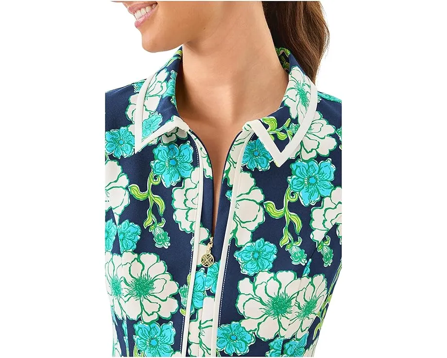 Платье для гольфа Lilly Pulitzer Kathy с короткими рукавами и защитой UPF 50+