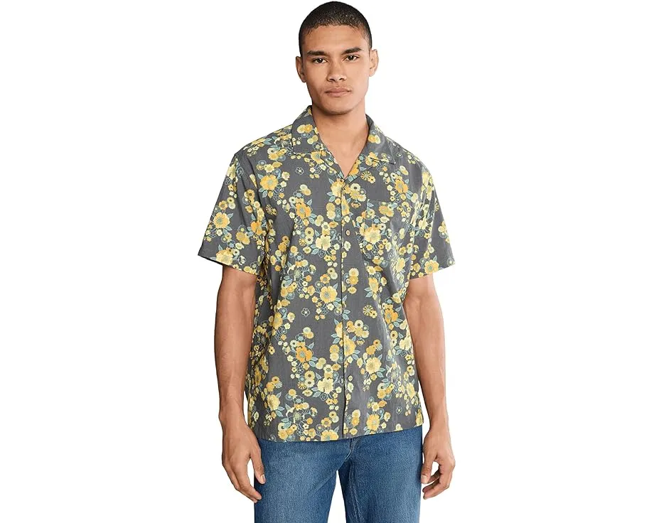 Рубашка Hurley Dogpatch Camp с коротким рукавом и цветочным принтом