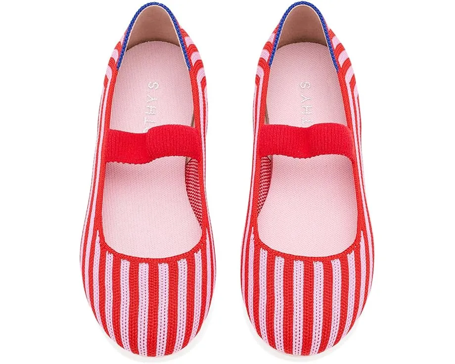 Детские балетки Mary Jane от Rothy's Kids из переработанного пластика