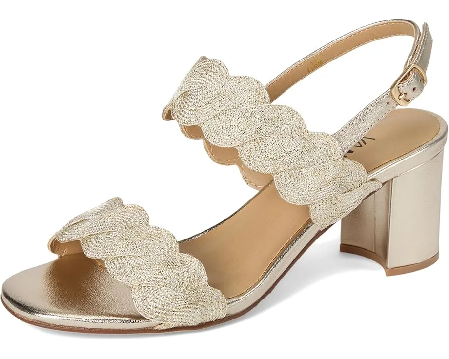 Босоножки Vaneli Lettie на устойчивом каблуке с регулируемой задней лямкой