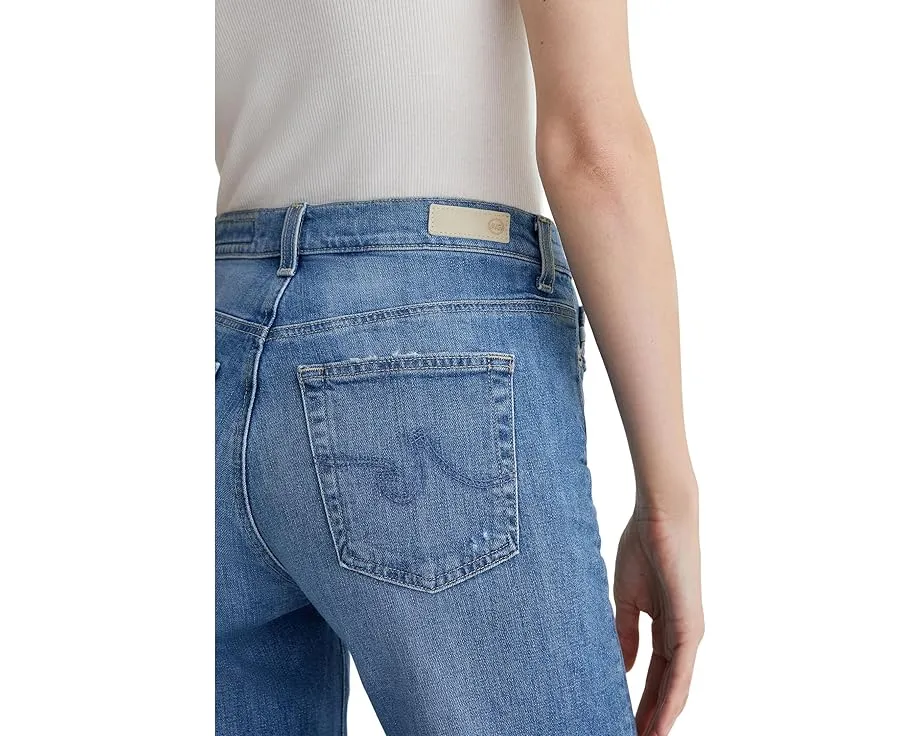 Прямые джинсы AG Jeans Brinley с средней посадкой