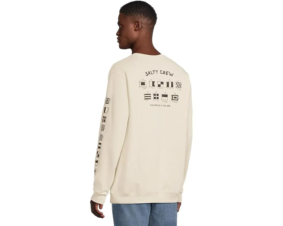 Толстовка Call Sign Crew Fleece Salty Crew с круглым вырезом