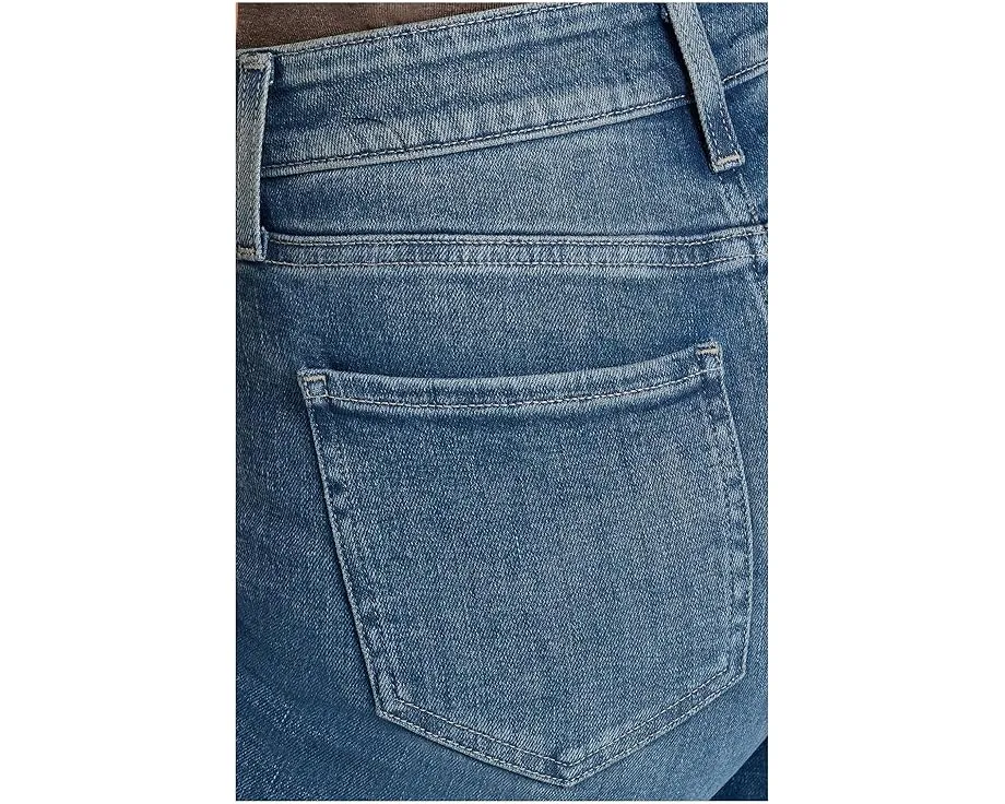 Джинсы NYDJ Re-New с прямыми штанинами до щиколотки Breezy Palms из переработанного денима