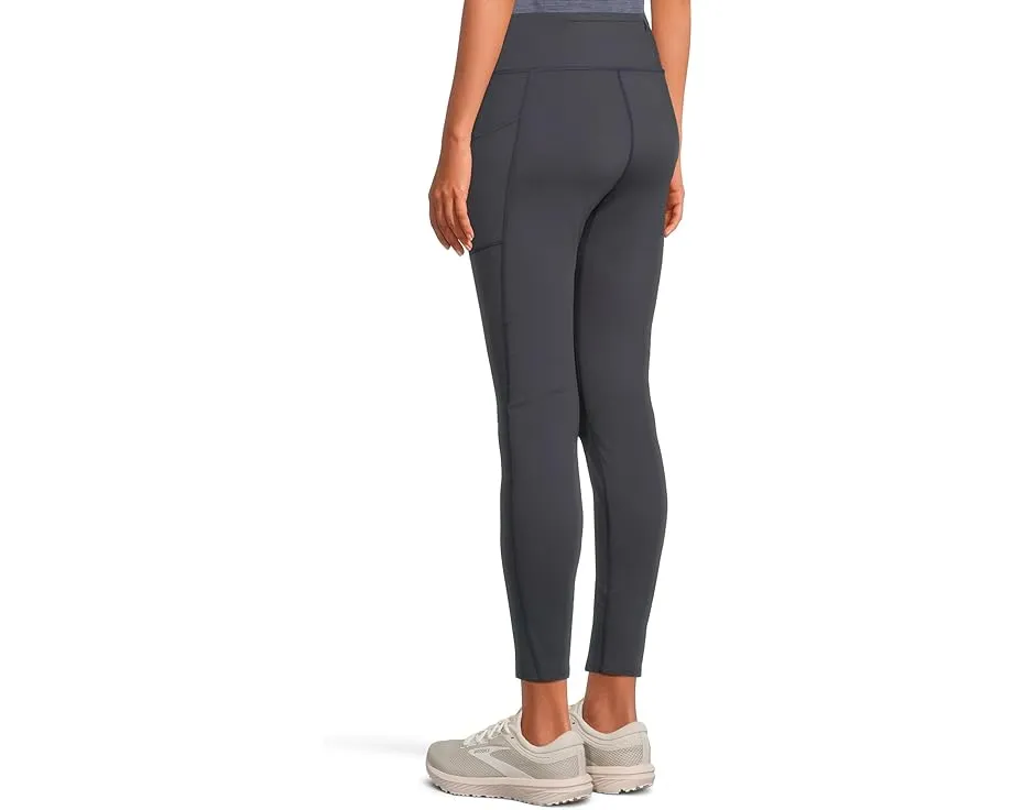 Термолеггинсы Brooks Momentum Thermal Tight 2.0 с полукомпрессионной посадкой и карманами