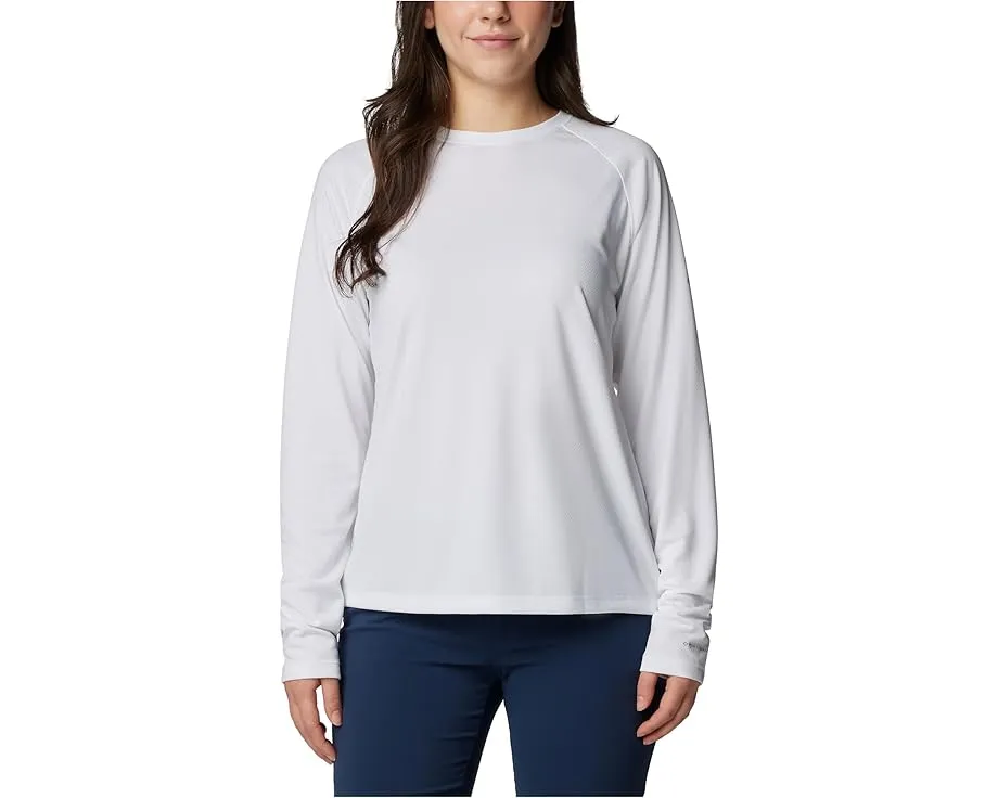 Лонгслив Columbia PFG Solar Stream с защитой от солнца UPF 50 и удлиненными манжетами