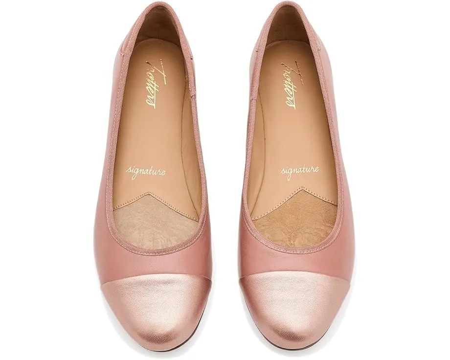 Балетки Trotters Clara из высококачественной кожи с круглым носком