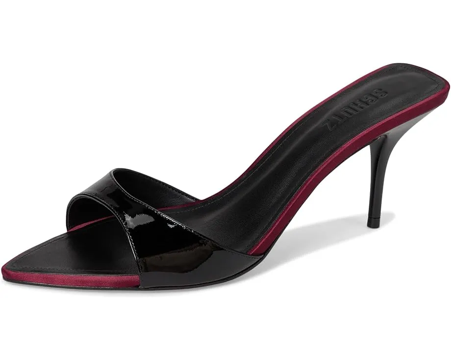 Туфли Schutz Elodie на шпильке с открытым носком из кожи