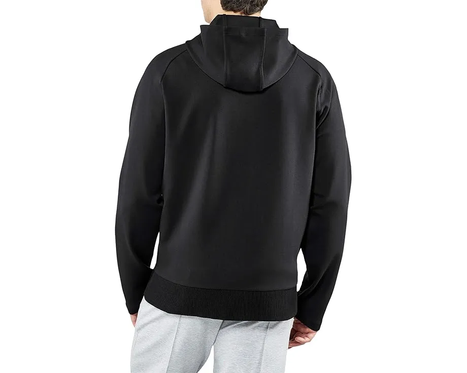 Куртка тренера Falke из полиамида и хлопка с капюшоном и карманами на молнии