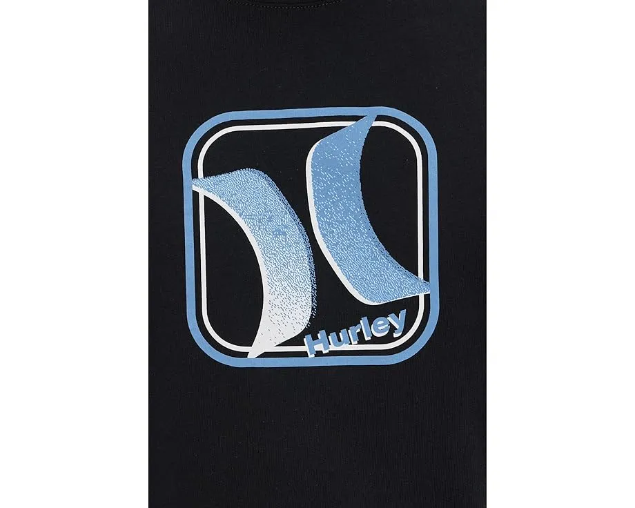 Футболка Hurley Iconic с коротким рукавом и принтом спереди