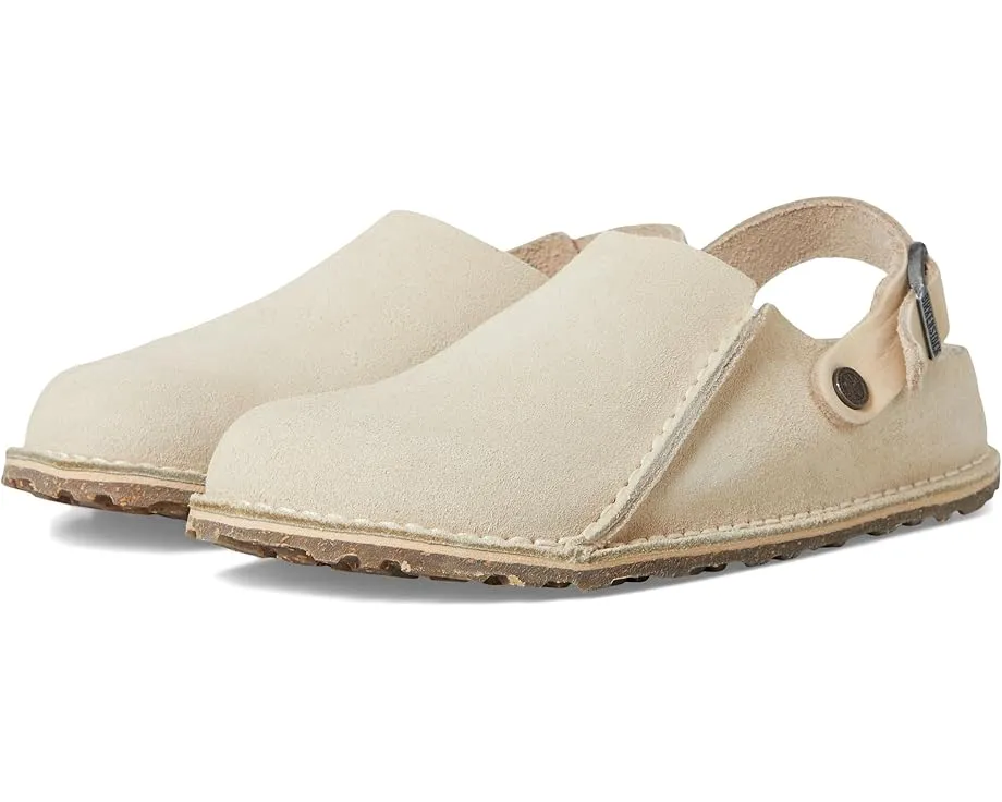 Биркенштоки Birkenstock Lutry 365 из замши со съемной стелькой