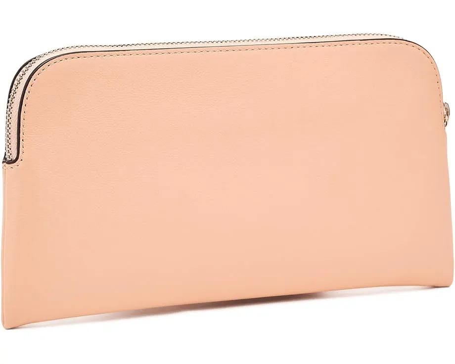 Средний ристреп Halo из мелкозернистой кожи с молнией Kate Spade New York