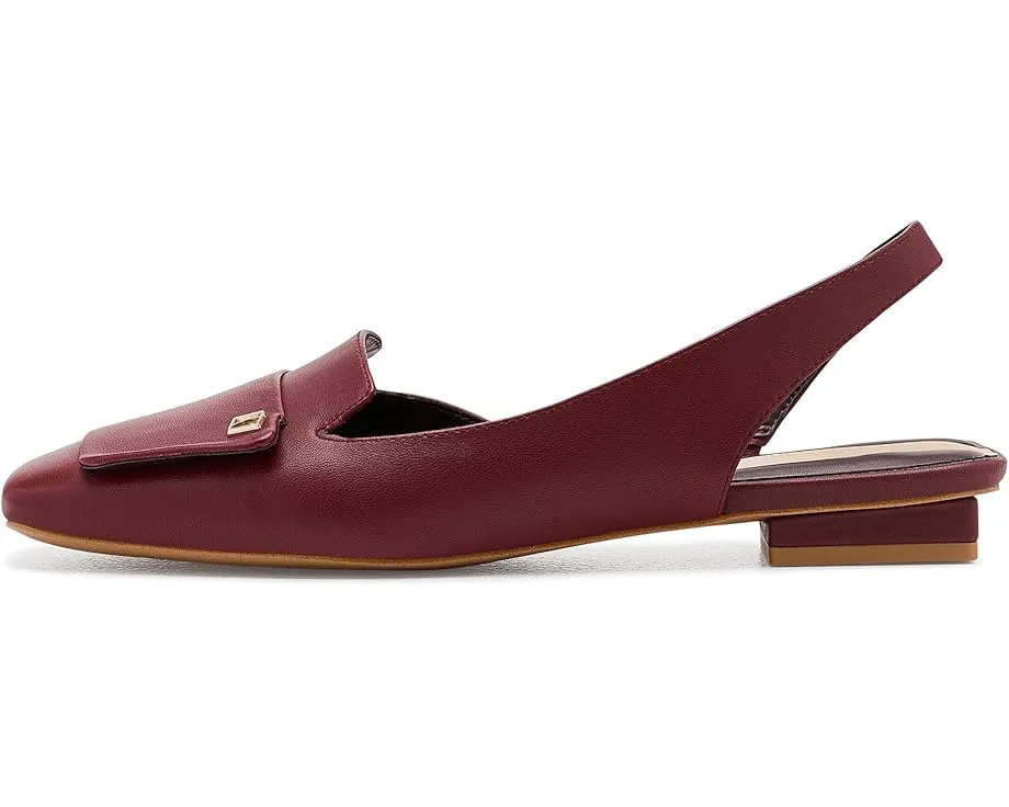 Балетки Teagan с ремешком на пятке и квадратным носком Franco Sarto