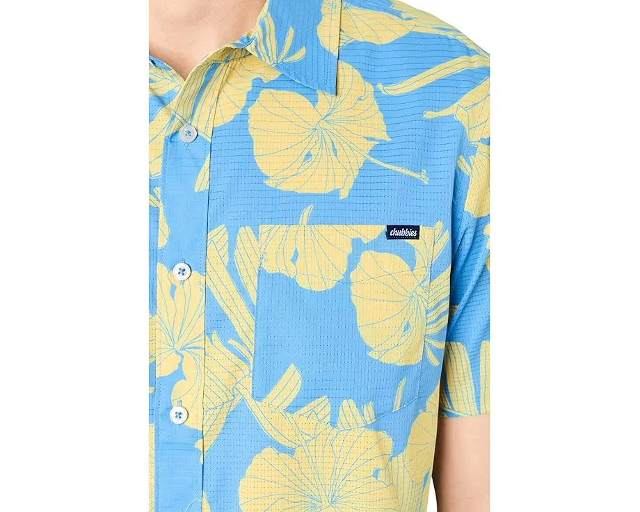 Chubbies The Gold Coast рубашка с цветочным принтом и карманом на груди