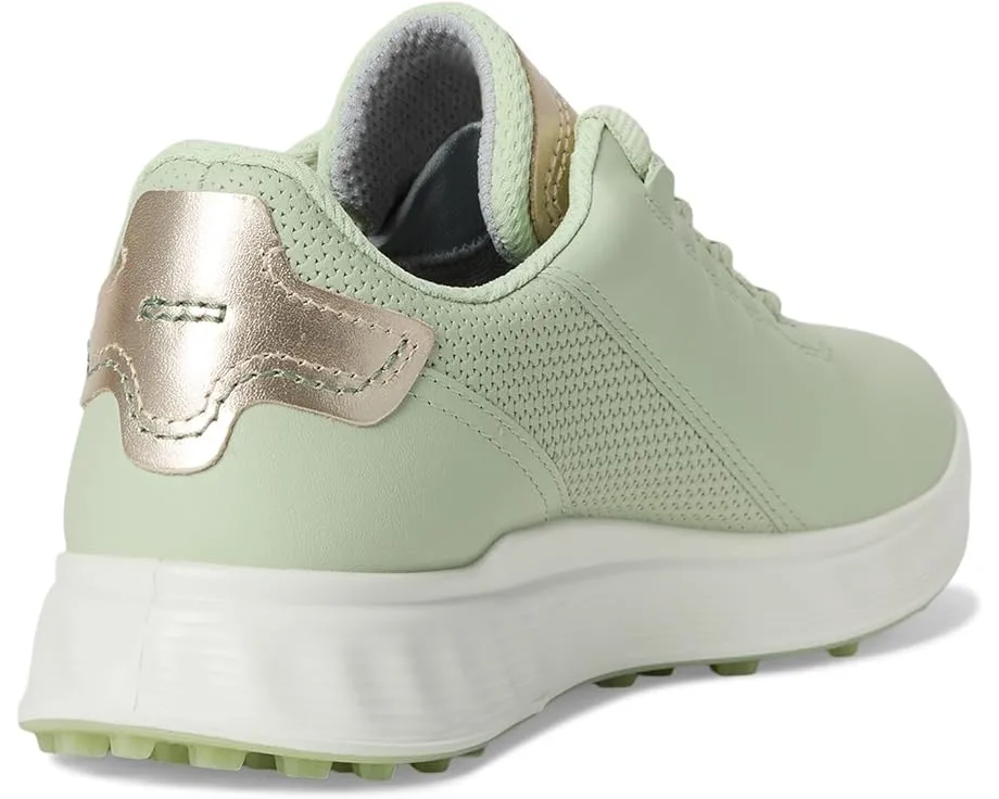 Водонепроницаемые гольф-ботинки ECCO S Casual Lace с металлическими акцентами и технологией X-TENSA
