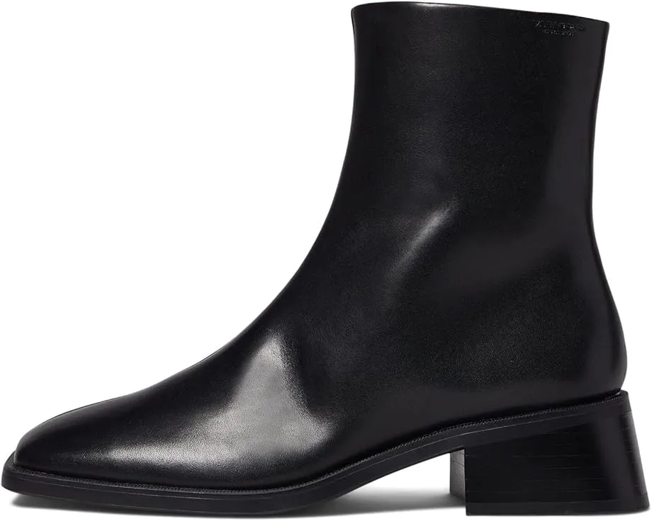 Кожаные ботильоны Blanca Vagabond Shoemakers на молнии с квадратным мысом