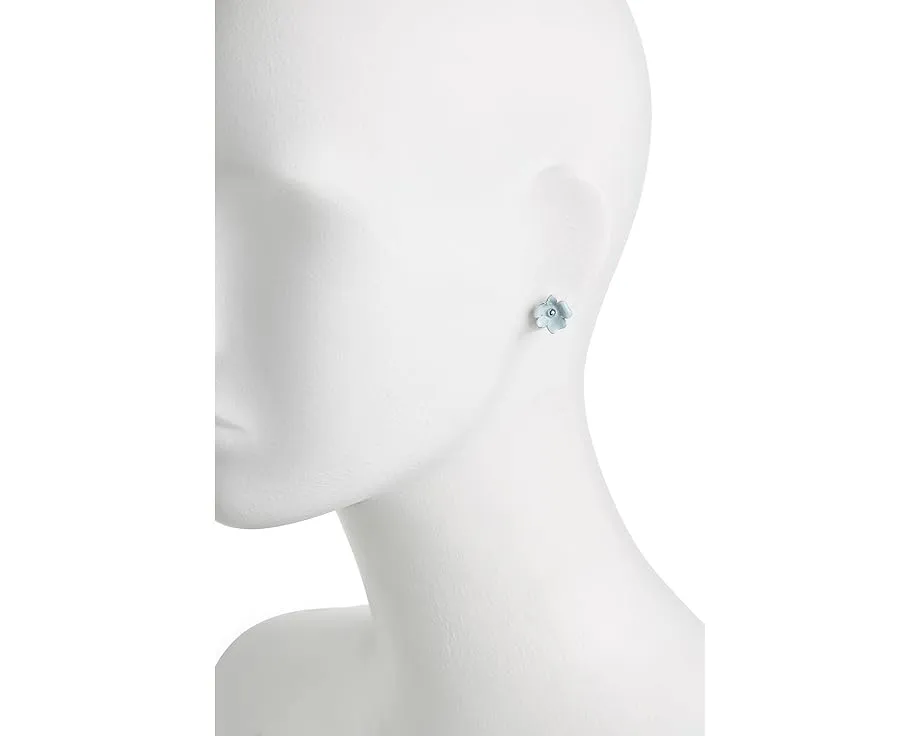 Серьги-гвоздики Golden Bloom Flower Studs от Kate Spade New York с перламутром