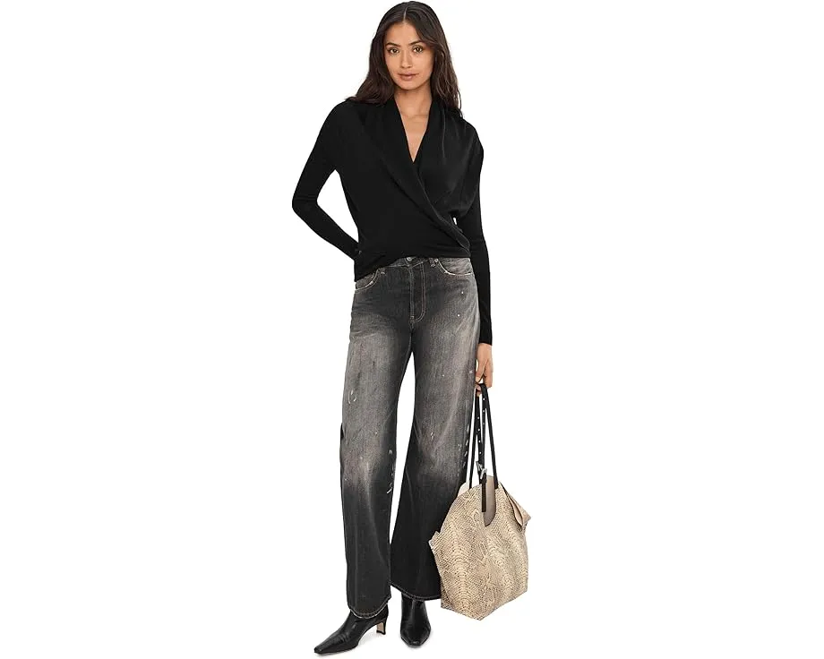 Кардиган AllSaints Wasson Pirate из 100% мериносовой шерсти