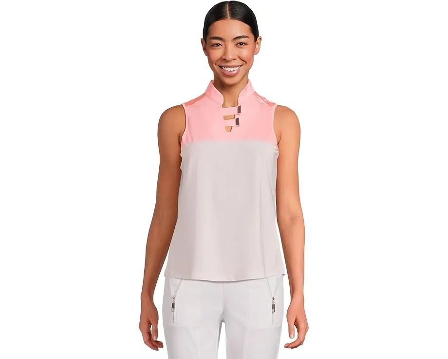 Поло Jamie Sadock без рукавов с точечным принтом Dotted Up