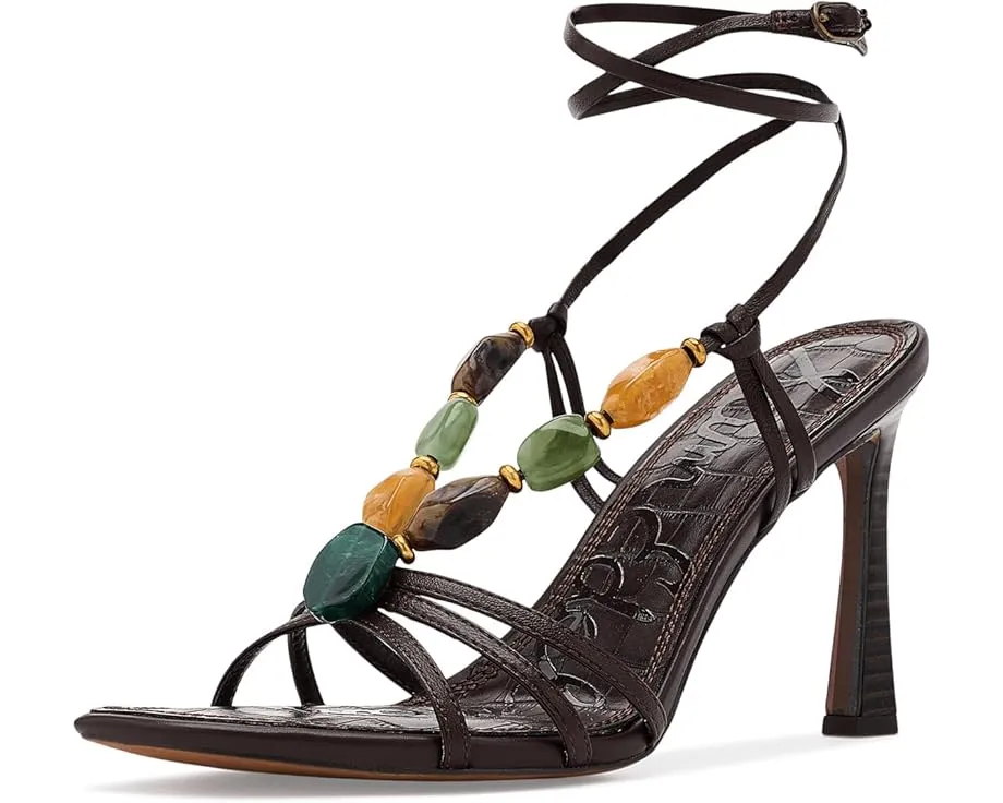 Босоножки Sam Edelman Imani на каблуке с блестящими бусинами