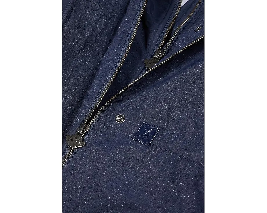 Пуховик Appaman Kids Middie Puffer с водоотталкивающим покрытием и съемным капюшоном