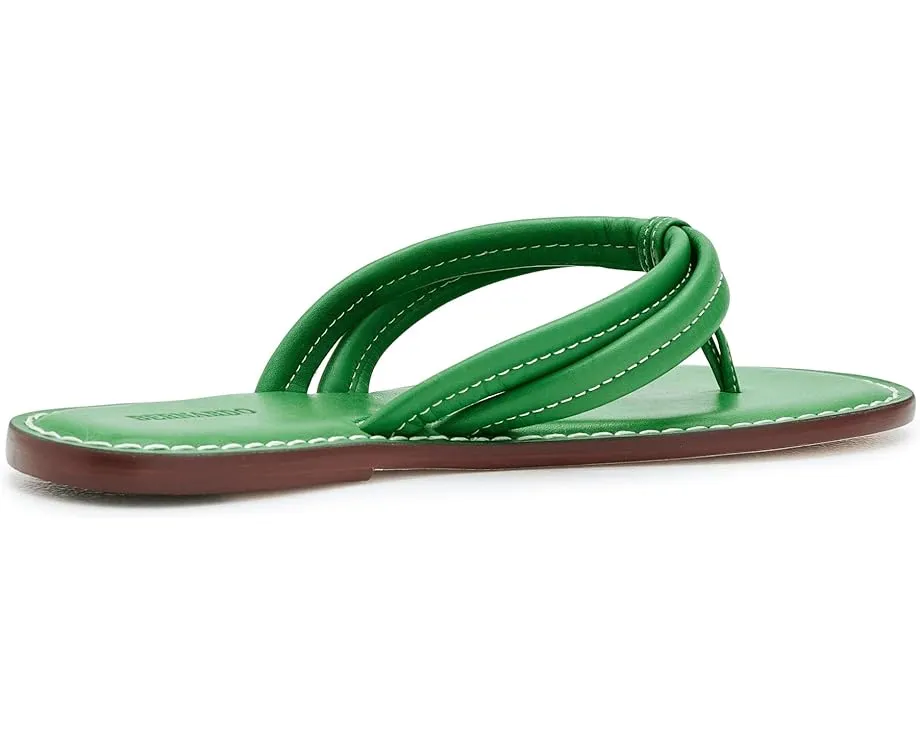 Бразильские шлепанцы Bernardo Miami из натуральной кожи