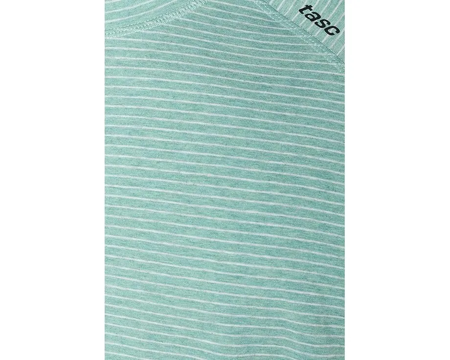 Футболка tasc Performance Carrollton Tee с мини-полосками и защитой UPF 50+