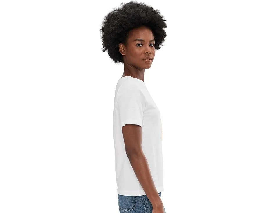 Футболка Tommy Bahama с вышитым ананасом из органического хлопка