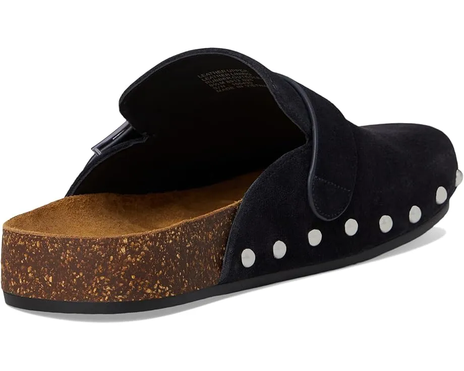 Мюли Tory Burch Mellow Stud с ремешком и металлическим логотипом