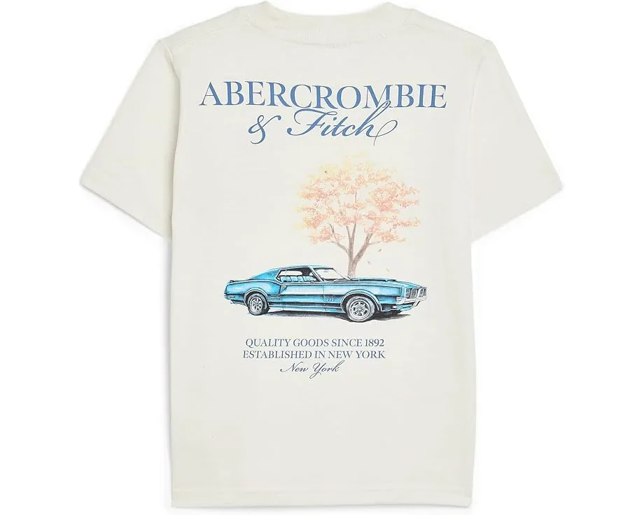 Футболка Auto Club Tee для детей от abercrombie kids с графическим принтом