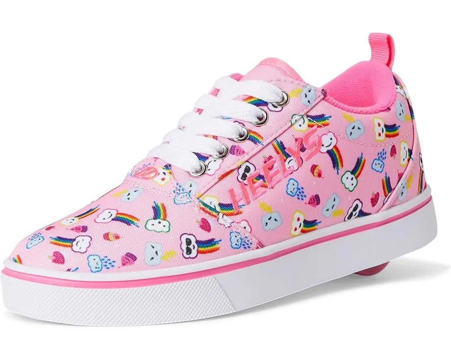 Кроссовки Heelys Pro 20 Prints с холщовым верхом и съемными колесами для детей и взрослых