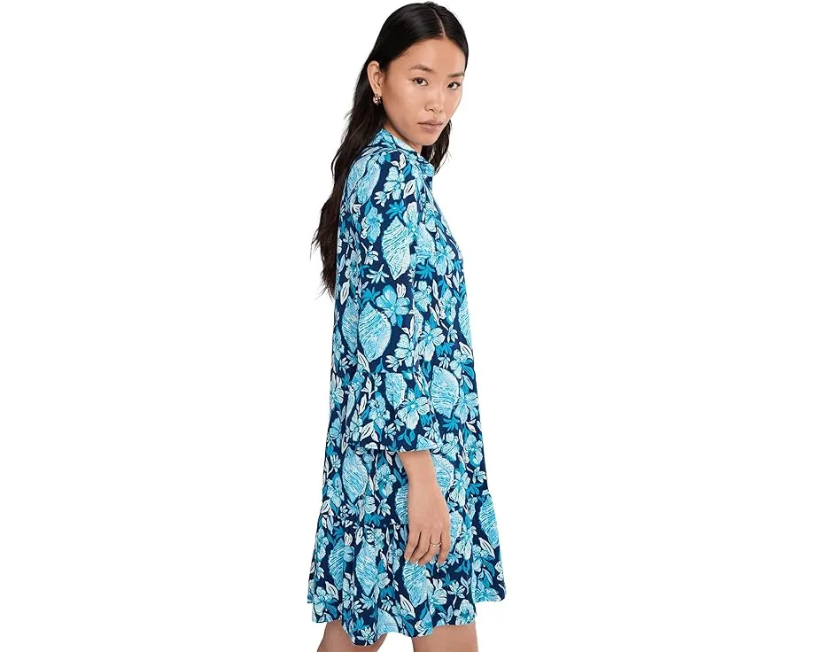 Платье Lilly Pulitzer Delany с воротником и оборками