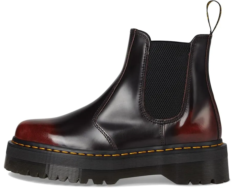 Кожаные челси Dr. Martens 2976 Quad с эффектом потертости и подошвой Quad