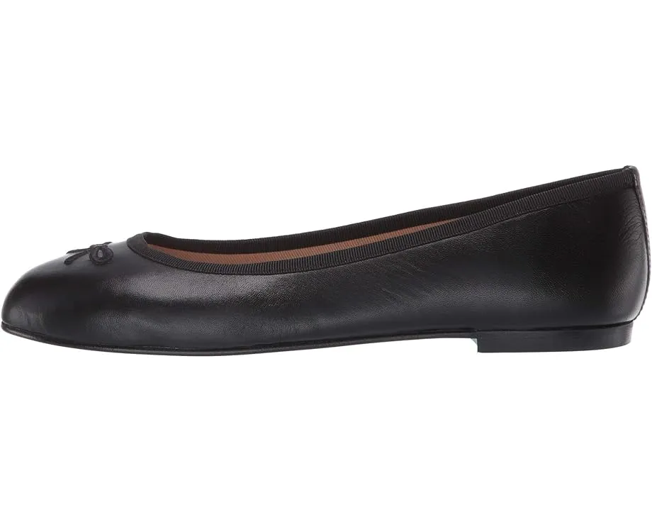 Балетки French Sole Nicky Hilton Kathy с вышитым бантом и кожаной подошвой