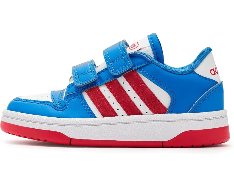 Детские кроссовки Break Start на липучках от adidas с чистым дизайном