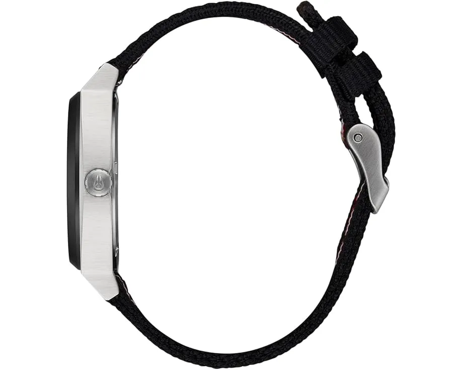 Nixon Часы Time Teller Nylon с нейлоновым ремешком и водозащитой 100 м