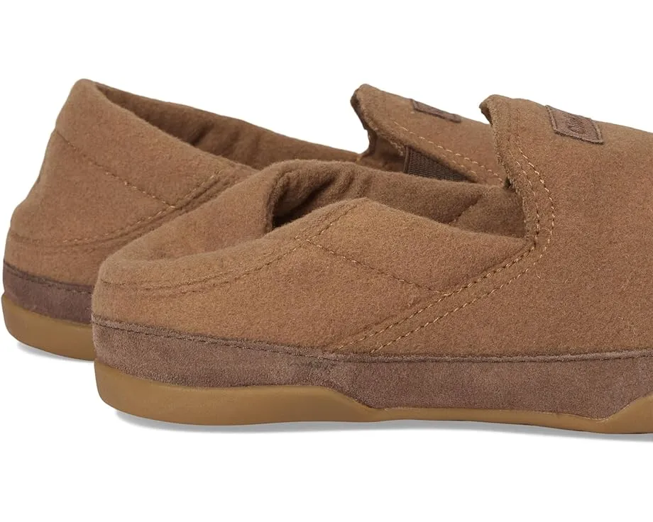 Тапочки OluKai Kalawa из чистой шерсти с подошвой для улицы и поддержкой свода стопы