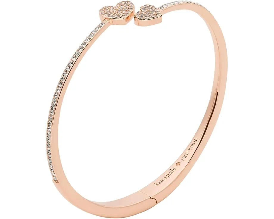 Браслет-манжета Kate Spade New York Yours Truly Pave Open Hinge Cuff