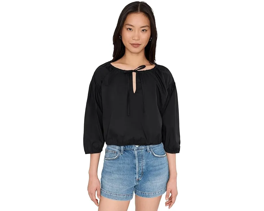 Блуза CeCe с длинным рукавом и спущенным плечом в стиле бабл