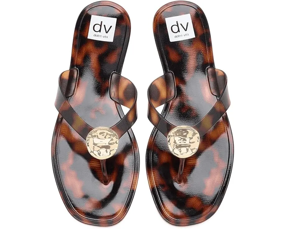 Плоские босоножки Jespar Jt с квадратным носком и каменным декором DV by Dolce Vita